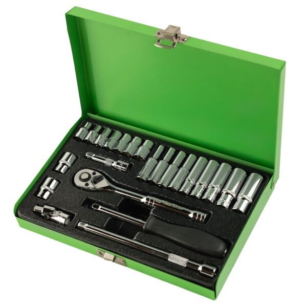 DSD TOOLS 24pc 1/4 DR Metric Socket Set DS1336 - Image 2