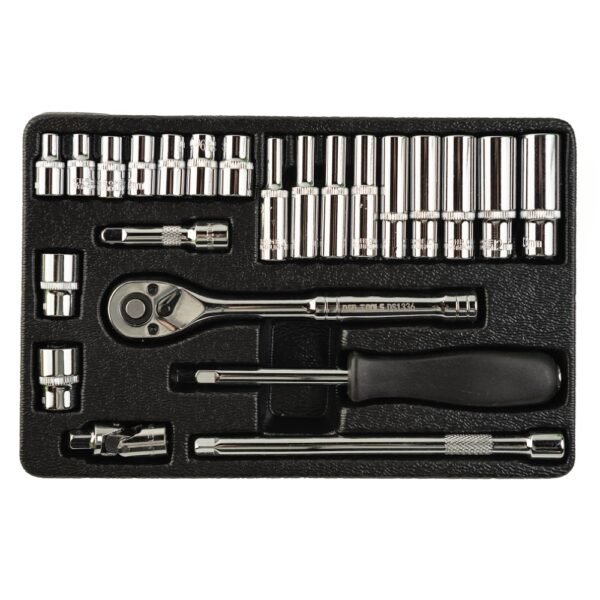 DSD TOOLS 24pc 1/4 DR Metric Socket Set DS1336 - Image 3