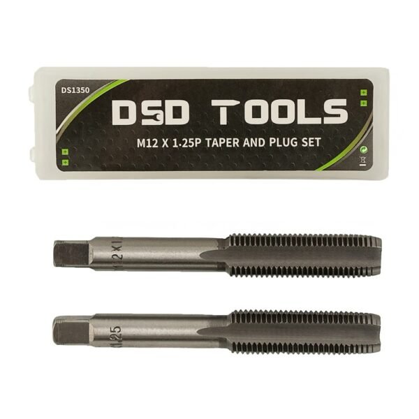 DSD TOOLS M12 x 1.25P Taper & Plug Set DS1350