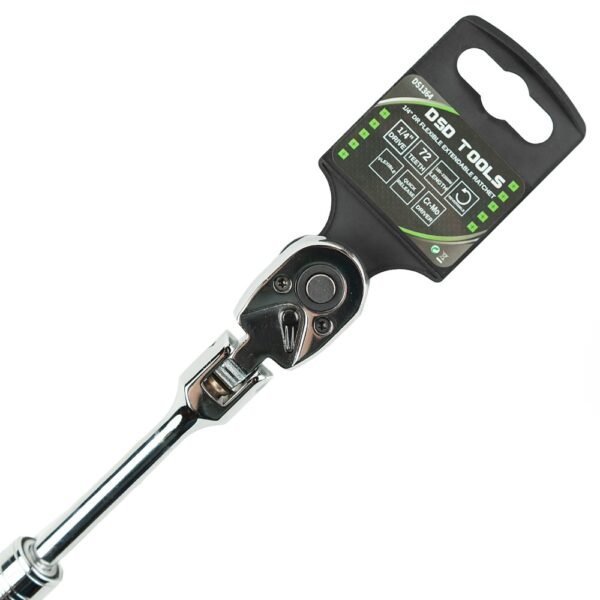 DSD TOOLS 1/4" Dr Flexible Extendable Ratchet DS1364 - Image 7