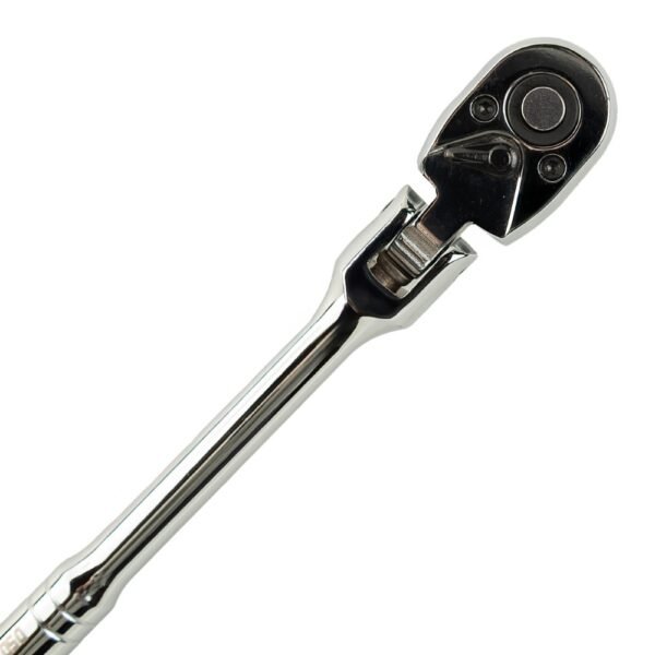DSD TOOLS 1/4" Dr 305mm Flexi Head Ratchet Handle 72T DS1366 - Image 3