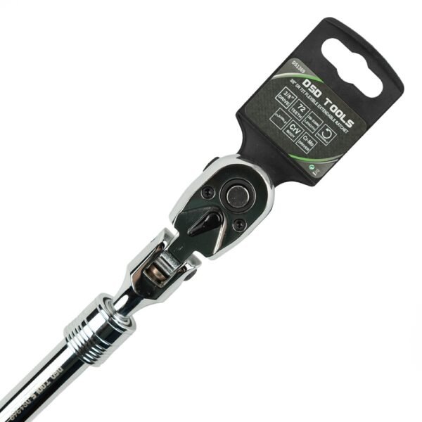 DSD TOOLS 3/8" Dr 72T Flexible Extendable Ratchet DS1369 - Image 4