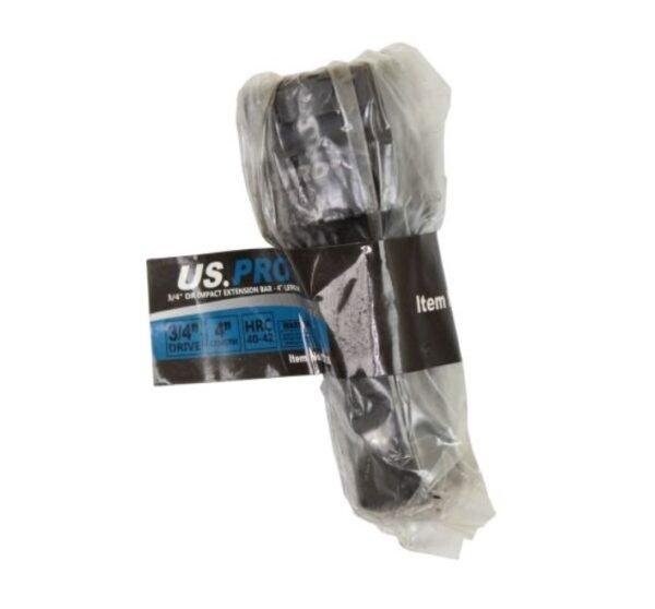 US PRO TOOLS 3/4" DR IMPACT EXTENSION BAR 4" 3726 - Image 2