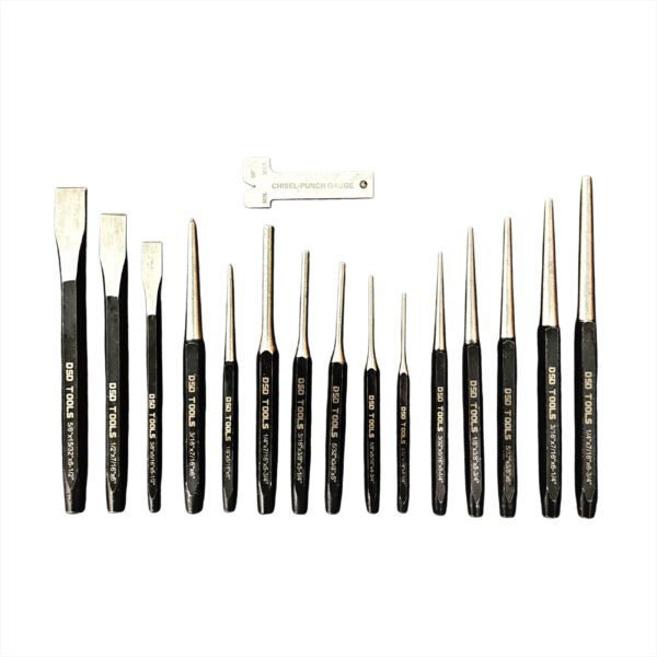 DSD TOOLS 16PC PUNCH & CHISEL SET DS1392