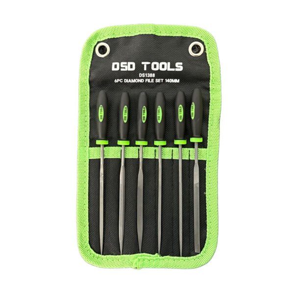 DSD TOOLS 6PC NEEDLE FILE SET 140MM DS1388