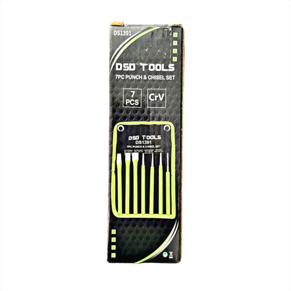 DSD TOOLS 7PC PUNCH & CHISEL SET DS1391 - Image 2