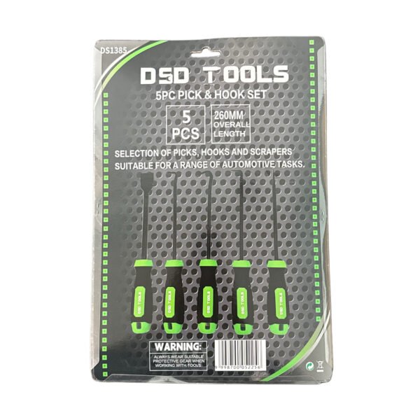 DSD TOOLS 5PC PICK & HOOK SET DS1385 - Image 2
