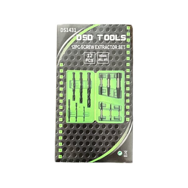 DSD TOOLS 12PC SCREW EXTRACTOR SET DS1431 - Image 3