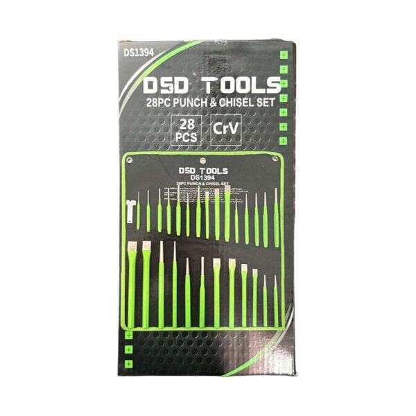 DSD TOOLS 28PC PUNCH & CHISEL SET DS1394 - Image 2