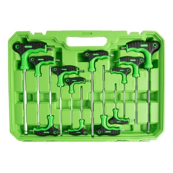 DSD TOOLS 26 pcs High Grade Screwdriver & T Handle Hex Ball & Star Set DS1005 - Image 4