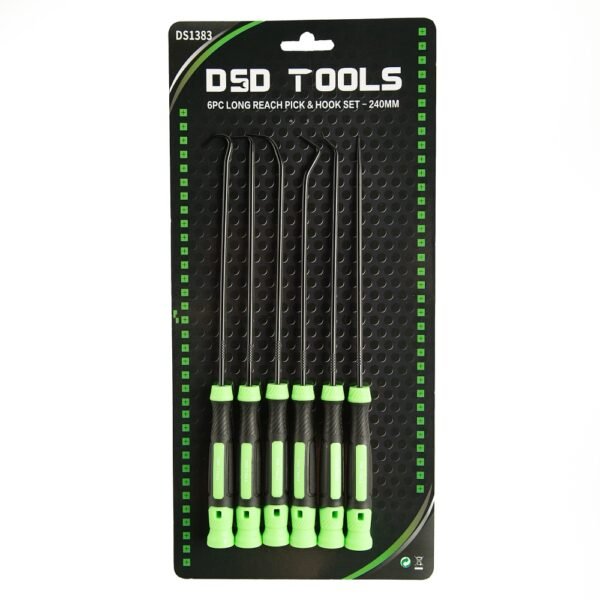 DSD TOOLS 6PC LONG REACH PICK & HOOK SET – 240MM DS1383 - Image 2