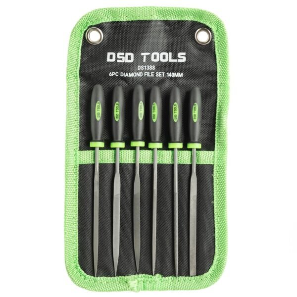 DSD TOOLS 6PC NEEDLE FILE SET 140MM DS1388