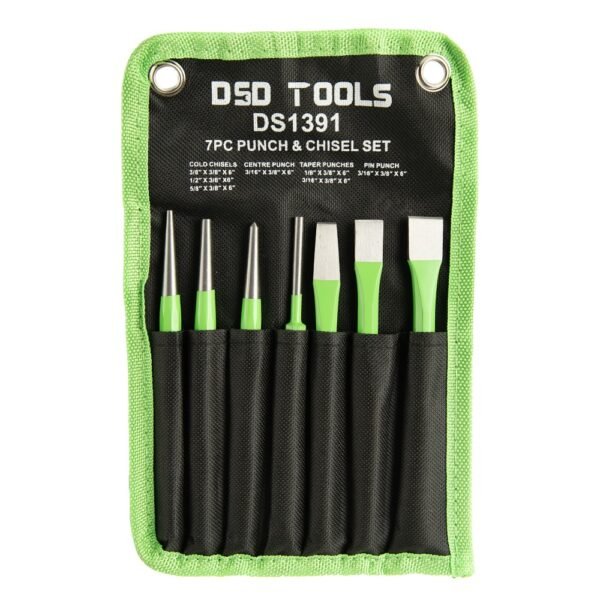 DSD TOOLS 7PC PUNCH & CHISEL SET DS1391 - Image 3