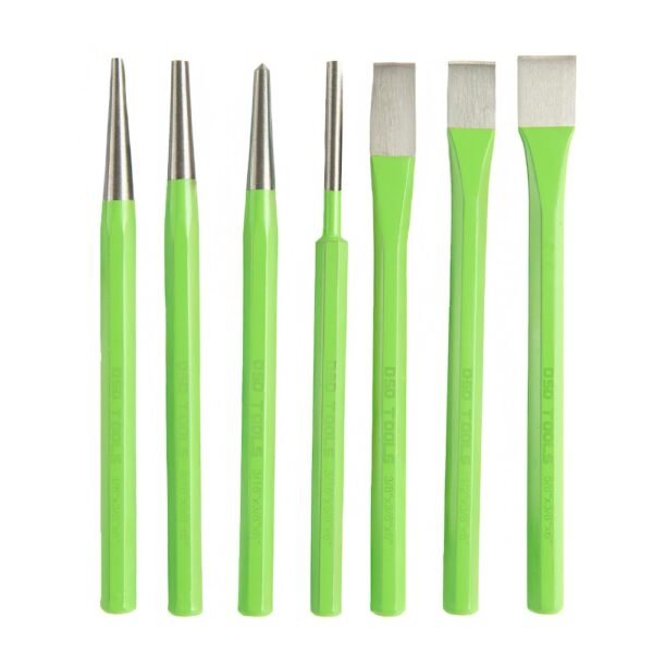DSD TOOLS 7PC PUNCH & CHISEL SET DS1391 - Image 2