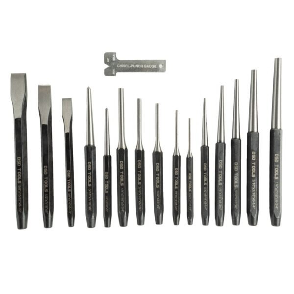 DSD TOOLS 16PC PUNCH & CHISEL SET DS1392