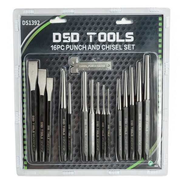 DSD TOOLS 16PC PUNCH & CHISEL SET DS1392 - Image 3