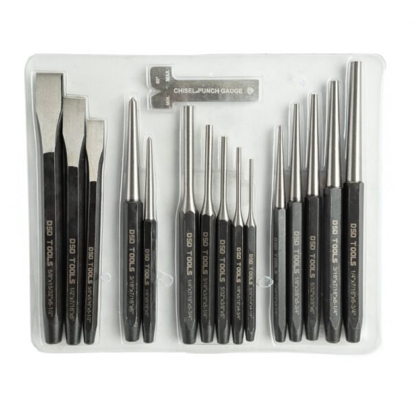 DSD TOOLS 16PC PUNCH & CHISEL SET DS1392 - Image 2