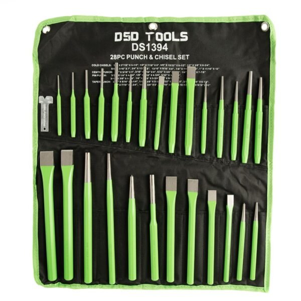 DSD TOOLS 28PC PUNCH & CHISEL SET DS1394