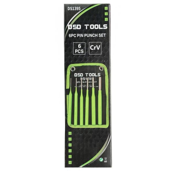 DSD TOOLS 6PC 150MM LONG PIN PUNCH SET 2.5 – 10MM DS1395 - Image 4