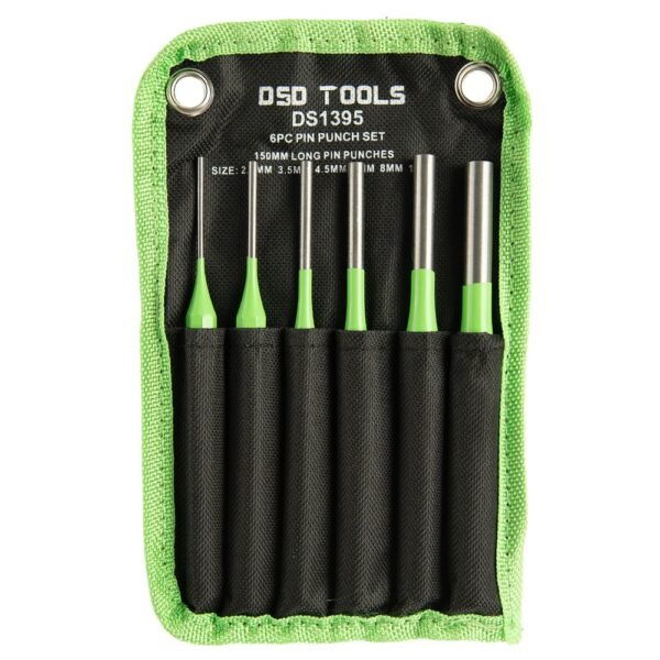 DSD TOOLS 6PC 150MM LONG PIN PUNCH SET 2.5 – 10MM DS1395 - Image 3