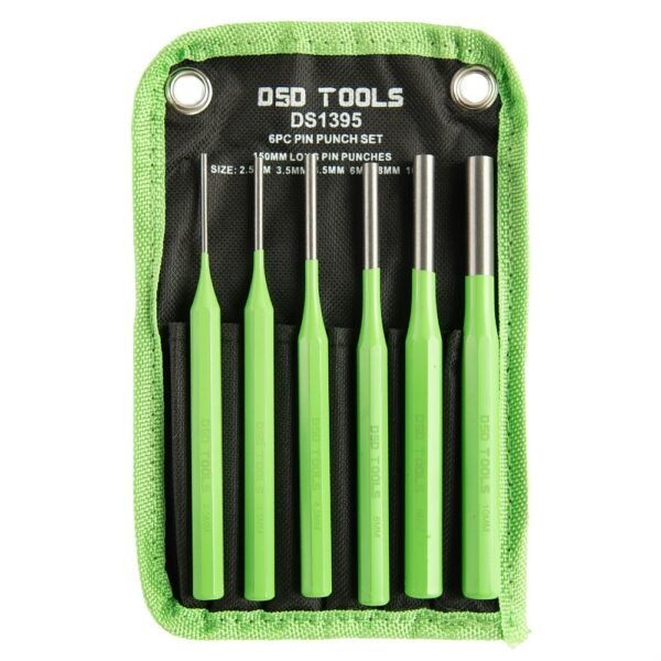 DSD TOOLS 6PC 150MM LONG PIN PUNCH SET 2.5 – 10MM DS1395