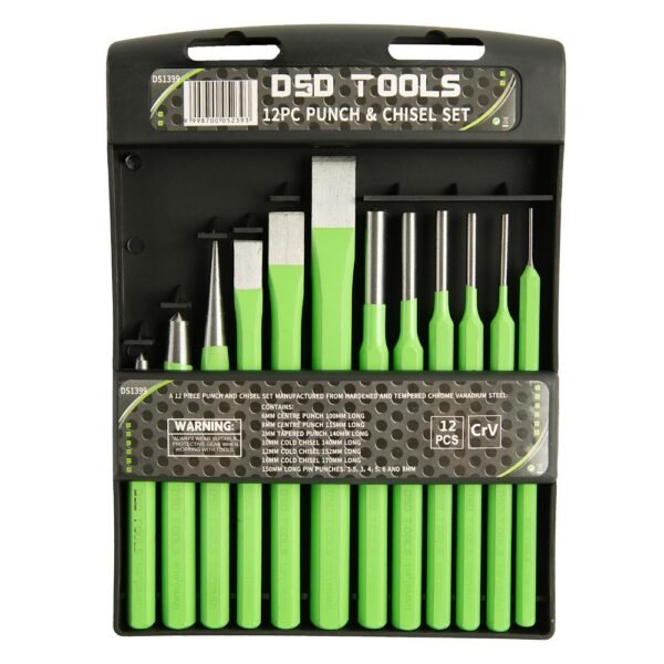 DSD TOOLS 12PC PUNCH & CHISEL SET DS1399 - Image 2