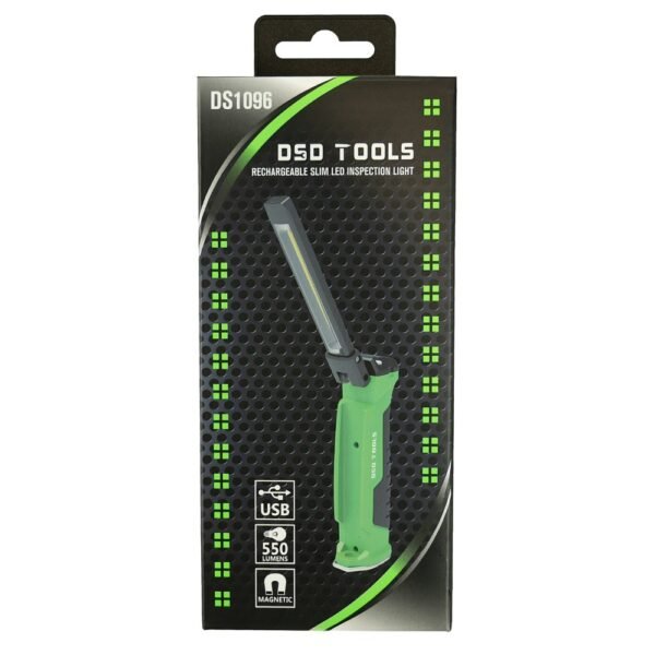 DSD TOOLS RECHARGABLE SLIM FOLDING LED LIGHT DS1096 - Image 3