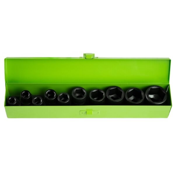 DSD TOOLS 10pc 1/2" DR Shallow Impact Socket Metric DS1110