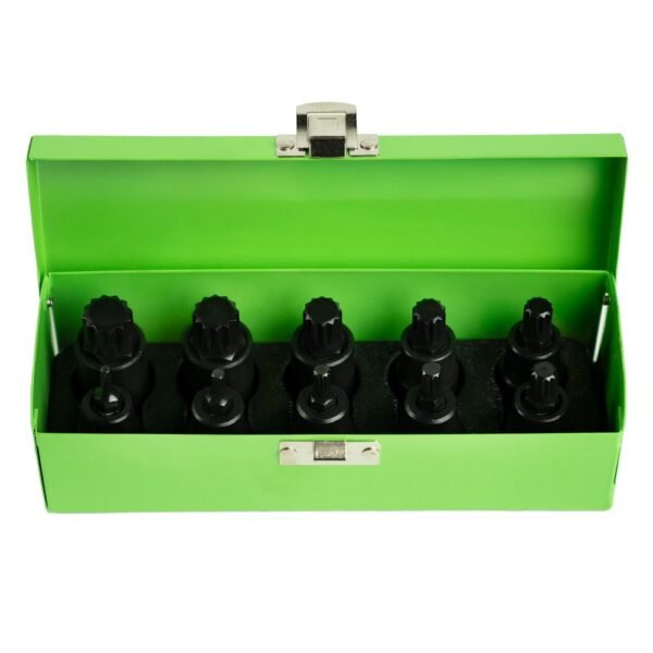 DSD TOOLS 10pc 1/2" DR Impact Spline Bit Sockets DS1169