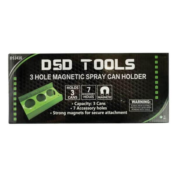 DSD TOOLS 3 Hole Magnetic Spray Can Holder DS1416 - Image 4