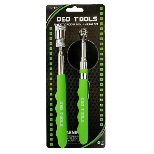 DSD TOOLS Magnetic Pick Up Tool & Mirror Set DS1420 - Image 2