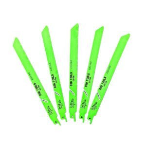 DSD TOOLS 5PC 225MM RECIPROCATING SAW BLADE FOR METAL DS1546