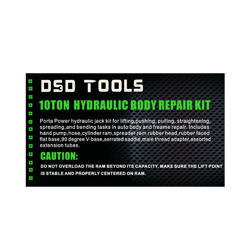 DSD TOOLS 10 TON HYDRAULIC PORTA POWER WITH ACCESSORIES DS1834 - Image 4