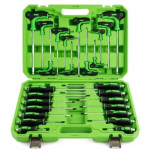 DSD TOOLS 26pc High Grade Screwdriver & T Handle Hex Ball & Star Set DS1005