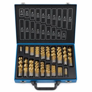 DSD TOOLS 170pc H.S.S Drill Bits 1 to 10mm DS1007