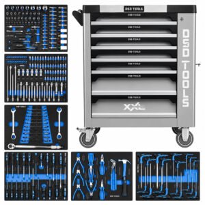 DSD TOOLS 7 Drawer Caster Mounted Roller Tool Chest Cabinet