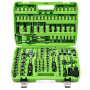 DSD TOOLS 172pc 1/4" 3/8" 1/2" Socket Set With Ratchet Sockets DS1034