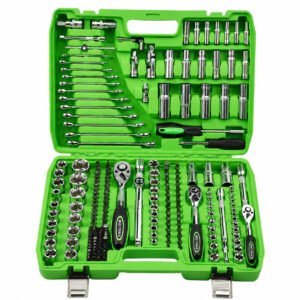 DSD TOOLS 216PC 1/4 3/8 1/2 DR METRIC SUPER LOCK SOCKET SET DS1035