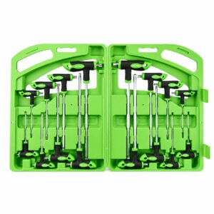 DSD TOOLS 16pc T Handle Hex Ball & Star Set DS1041