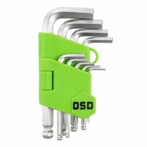 DSD TOOLS 9pc Short Ball Hex Key Set DS1043