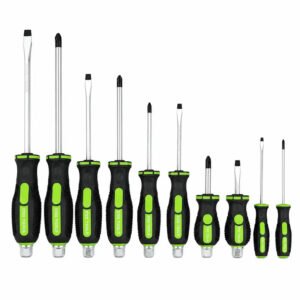 DSD TOOLS 10pc Screwdriver Set Philips & Slotted DS1048