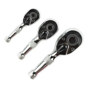 DSD TOOLS 3pc Stubby Ratchet Handle Set DS1082
