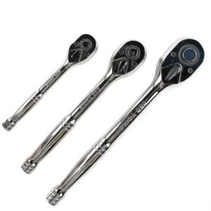DSD TOOLS 3pc Hand Ratchet Set 1/4" - 3/8" - 1/2" DS1084
