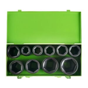 DSD TOOLS 10pc 1" DR Deep Impact Sockets Metric 22-50mm DS1103