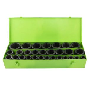 DSD TOOLS 29pc 3/4" Dr 6pt Deep Impact Socket Set DS1105