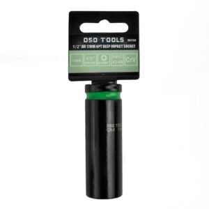 DSD TOOLS 1/2" DR 17mm 6PT Deep Impact Socket DS1133