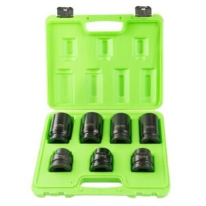 DSD TOOLS 7PC 1″ DR Metric and Sae Truck Impact Sockets Set DS1145