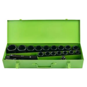 DSD TOOLS 21 PC 3/4" 12PT Standart Impact Sockets DS1146
