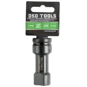 DSD TOOLS 17mm 1/2" DR Strut Channel Socket DS1159
