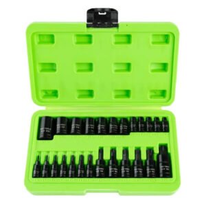 DSD TOOLS 25PC IMPACT E STAR SOCKETS & STAR BIT SOCKETS DS1176